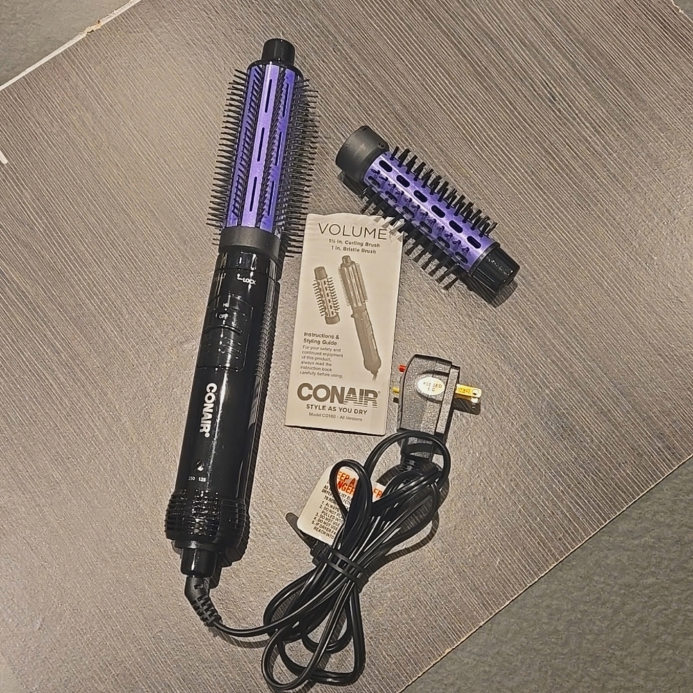 Conair Style as you dry hot air brush